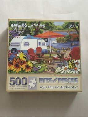 New The old Campground Bits And Pieces Puzzle 500 Pcs